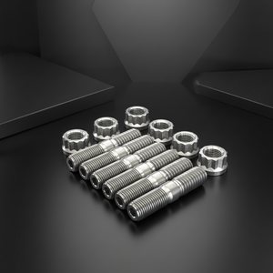 Nouveau kit de collecteur d'échappement en titane pour voiture de course <span class=keywords><strong>Sprint</strong></span> avec tube de couple et goujons à 12 points - Product Image 5