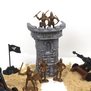 96pcs Premium PP Roman Cavalry & Carrier Set - Deluxe Ancient <span class=keywords><strong>War</strong></span> Play set para niños amantes de la estrategia de 3 años + - Product Image 3