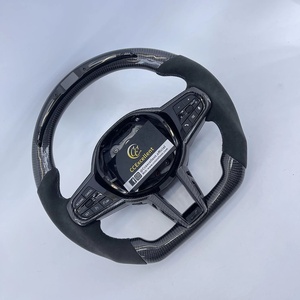 Volante Personalizado de Fibra de Carbono y Alcántara para BMW LCI M4 G82 G83 X7 G07 M3 G80 M5 F90 <span class=keywords><strong>M8</strong></span> F91 X5 G05 X6 G06 530I G92 2017-2024 - Product Image 1
