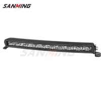 Meilleure vente, vente en gros personnalisée Ip68 6000k Led haute puissance Auto lampe 22 pouces à une rangée mince tout-terrain stroboscopique Led barre lumineuse