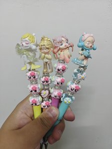 Stylo Gel Perlé DIY Star Man <span class=keywords><strong>Dimo</strong></span> Doll – Stylo Perles Mignon de Haute Qualité – 22 Stylos Créatifs Super Mignons – Cadeau Idéal pour Amis et Meilleurs Amis - Product Image 5