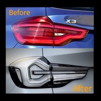 Feux arrière HETOP G01 G08 2018-2022 X3 LCI Blanc clair fumé, édition Venom, Plug and Play, accessoires DRL pour BMW