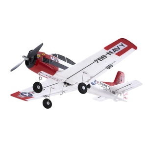 <span class=keywords><strong>Avion</strong></span> d'entraînement d'<span class=keywords><strong>avion</strong></span> RC Trojan <span class=keywords><strong>T</strong></span>-<span class=keywords><strong>28</strong></span> FMS 410mm adapté aux débutants avec radiocommande 2.4Ghz 6CH retour de maintien de position gyroscopique à 3 modes - Product Image 5