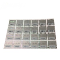 Etiquetas adhesivas de holograma de código Qr, número de serie, gran oferta, entrega más rápida