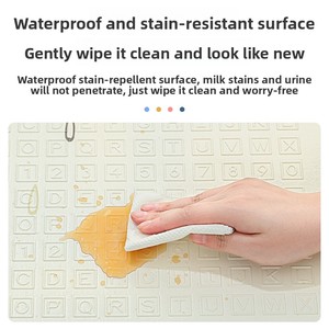<span class=keywords><strong>Tapis</strong></span> de Jeu Éducatif Double Face en <span class=keywords><strong>Mousse</strong></span> XPE Non Toxique pour Bébé, <span class=keywords><strong>Tapis</strong></span> Pliable Imperméable pour Pique-niques - Product Image 5
