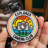 Partout où je peux errer photographie personnalisé fer brodé Patch mode vêtements Badges accessoires pour chapeau utiliser