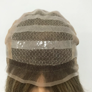 شعر مستعار طبي من السيليكون بشعر حرير صغير من الدانتيل من الدرجة الأساسية شعر مستعار طبي أشقر أشقر للنساء لمرضى السرطان الثعلبة - Product Image 4