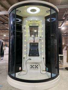 Cabina <span class=keywords><strong>Doccia</strong></span>/Bagno Turco di Lusso con Telaio Quadrato in Alluminio Scorrevole per Uso in Appartamento - Product Image 2