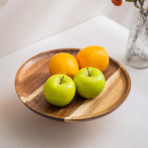 Acacia Wood Tiered Serving Tray 3-Tier Dessert Display <b>Rack</b> For Home Coffee Tea Party - Product Image 3