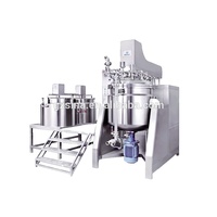 Mélangeur Émulsifiant Sous Vide Haute Productivité Sina Ekato 600kg/Jour pour la Fabrication de Crèmes et Pâtes Chimiques et Cosmétiques