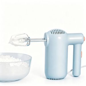 Batteur à œufs électrique haute puissance de qualité supérieure, mélangeur alimentaire multifonctionnel domestique, accessoire crochet pétrisseur, <span class=keywords><strong>mini</strong></span> mixeur portatif - Product Image 5