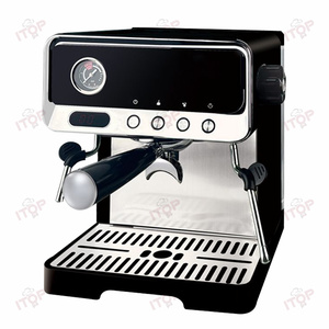 Bán Buôn Giá Rẻ Tùy Chỉnh Nhà Nhỏ Sử Dụng Sữa Bọt Hơi Nước <span class=keywords><strong>Moka</strong></span> Macchiato Máy Pha Cà Phê Cà Phê - Product Image 5
