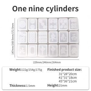 2024 Promotion Customizable Clear Epoxy Silicone Mold DIY Resin Pendant Blank for Promotional <b>Gifts</b> - Product Image 3