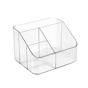 Caja de almacenamiento de brochas de maquillaje acrílico de gama alta, mesa de productos para el cuidado de la piel y lápiz labial con tocador de PP, portalápices de escritorio - Product Image 5
