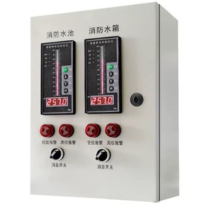 Panneau de commande d'alarme incendie avec affichage LED AC 220 V pour la surveillance du niveau d'eau des réservoirs et des piscines - Product Image 1