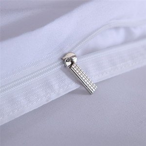 ชุดเครื่องนอนผ้าฝ้ายปักลายโรงแรม100% 200T ผ้าปูที่นอนผ้าปูเตียง - Product Image 6