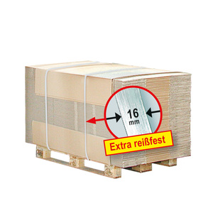 Umreifungs-Komplett-Set Mit Spenderbox + 1 Rolle Polyesterband 200 m Lang, 16 mm Breit + Bandspanner + 80 Metall-Verschlussklamm - Product Image 2