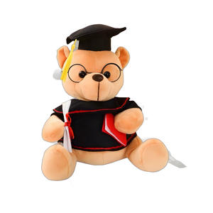 หมอนรองตุ๊กตาหมีรับปริญญาของขวัญที่ระลึกงานรับปริญญาของเล่นตกแต่งช่อดอกไม้ - Product Image 3