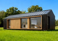 Maison préfabriquée modulaire multifonctionnelle - Studio/maison d'hôtes de jardin avec intérieur moderne |   Unité de vie extérieure compacte et durable