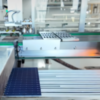 Planta de Ensamblaje de Paneles Solares de Alta Precisión y Alto Rendimiento con Línea de Producción Totalmente Automatizada y de Alta Eficiencia
