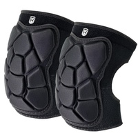 Genouillères de sport pour ski, roller, patinage sur glace, genouillères tactiques épaisses en polyester anti-collision pour adultes et enfants