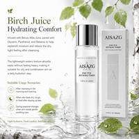Tonique Liquide au Zinc PCA Contrôle du Sébum Minimisation des Pores Exfoliation Douce PHA Affinant Hydratant Équilibrant Léger OEMODM