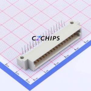 3511232BMRS0BNA2 Board-to-Board & Backplane <b>Connector</b> Bent Lead Through Hole,P=2.54mm <b>Connector</b> 32P 2.54mm Right Angle Insert 2 - Product Image 1