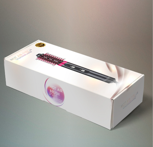 Professional 4-in-1 Interchangeable Electric Hot Air Hair Styler Straightening &amp; Curling Dryer Brush Factory <strong>Multi</strong> Styler - Product Image 6