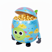 Nouveauté : Contenant à popcorn en plastique pour figurines de cinéma, impression 3D personnalisée, jouet de dessin animé, seau à popcorn pour cinéma