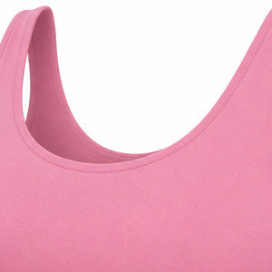 Sujetador Deportivo para Mujer, Talla Grande, Transpirable, Cómodo, Simple, para Gimnasio y Fitness, Color Sólido, Secado Rápido, Ecológico - Product Image 2