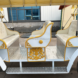 Nouvelle Carrosse Électrique Citrouille Yiyang pour Mariage et Visites Touristiques, Modèle <span class=keywords><strong>Cendrillon</strong></span>, 4-6 Personnes, Couleurs Personnalisables - Product Image 4
