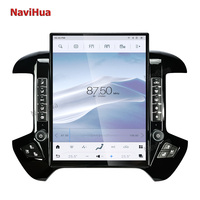 Navihua Tesla pantalla Android coche Radio estéreo sistema de navegación Multimedia para GMC Sierra Chevrolet Silverado 2014 2016