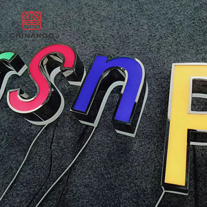 Más 3d signo carta el nombre <span class=keywords><strong>de</strong></span> la tienda <span class=keywords><strong>de</strong></span> diseño <span class=keywords><strong>de</strong></span> logotipo <span class=keywords><strong>de</strong></span> la empresa iluminado café - Product Image 1