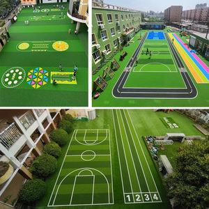 Rouleau de gazon synthétique bon marché fausse <span class=keywords><strong>herbe</strong></span> <span class=keywords><strong>pour</strong></span> terrain de sport Chine Football Gym gazon gazon de football <span class=keywords><strong>herbe</strong></span> de haute qualité 25mm 40mm 30mm - Product Image 6