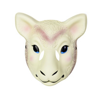 Masque en plastique Youlun Sheepshead pour adulte, lumineux dans le noir, pour fête de Noël, lutte, boxe, déguisement