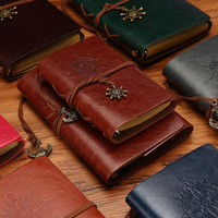 Carnet de voyage en cuir avec Logo personnalisé, haute qualité, rechargeable, Vintage, A5, A6, A7