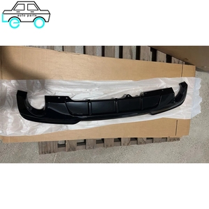 MP Style Hecks toß stangen lippe für BMW 5er F10/F18 2011-2016 MP Heck diffusor Doppelseitiger Einzel auspuff - Product Image 2