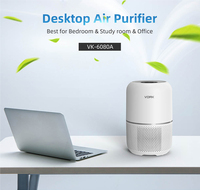 Purificateur d'air domestique de nouvelle conception OEM ODM, nouveau produit, purificateur d'air intelligent portable avec filtre HEPA H13