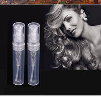2ml 3ml 5ml 10ml atomiseur vide en plastique à sertir Mini parfum échantillon cosmétique vaporisateur à brume Fine