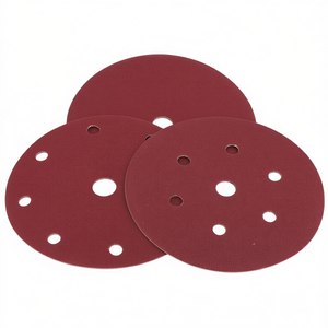 Disco de Lijado con Velcro Ttake de 150 mm, 8+1 Agujeros, Abrasivo de Corindón para Pulir Madera y Metal - Product Image 2