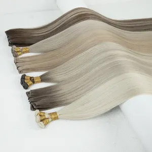 Straight Leshine Straight 613 Russian All Color 24 Hours Virgin Remy Cuticle Aligned Hair Genius Weft Hair Extensions