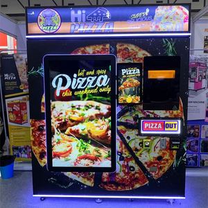 Máquina Expendedora de Pizza IPLAYSMART Totalmente Automática con Monedas/Token, Pantalla Táctil de 10/12 Pulgadas, 5G/Wi-Fi, Gestión Basada en la Nube, 20-150 - Product Image 2