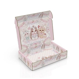 Stock <b>Square</b> Hard White Shipping Boxes for Cosmetics and Apparel Bulk Buy - Product Image 2