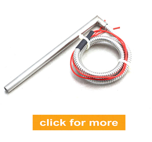 220V Cartridge nóng 10mm 300W Cartridge bút chì thẳng yếu tố làm nóng cho đúc sưởi ấm - Product Image 5