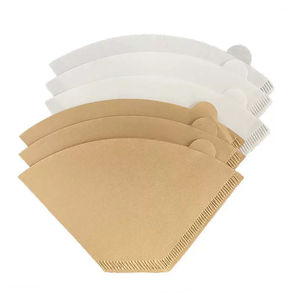 High Quality Food Grade Wood Teabag <b>Filter</b> <b>Paper</b> Factory Direct Sale Stocked for 2-4 Cups DIY <b>Coffee</b> <b>Filter</b> - Product Image 1