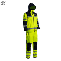 Pantalon de travail haute visibilité JIADE, best-seller, thermosoudé, imperméable, pour travaux routiers, entretien des jardins, secours nocturnes