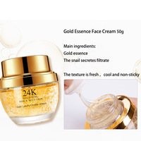 Ensemble de soins de la peau coréen à étiquette privée pour femmes, soin du visage anti-acné et anti-âge, ensemble de soins de la peau en or 24 carats