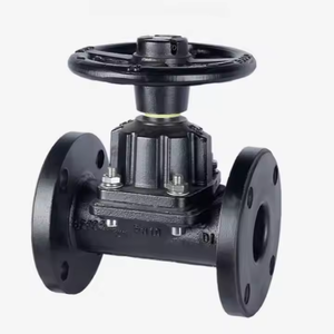 Diafragma de cierre manual anticorrosión de hierro dúctil con brida PN10/PN16 y sello de goma suave - Product Image 1