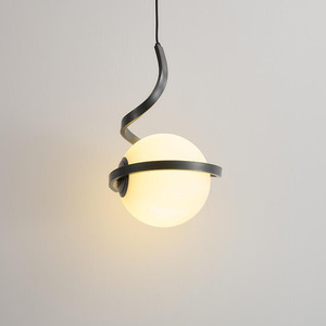 Italian Modern Minimalist All-Copper Pendant Light Nordic Bedroom <b>Bedside</b> Dining Room <b>Table</b> Lighting Chandeliers Pendant Lights - Product Image 5