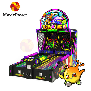 Équipement de jeu d'arcade MoviePower, nouveaux produits, design IP exclusif, machine de bowling à monnayeur avec <span class=keywords><strong>boule</strong></span> roulante à effet de choc - Product Image 1